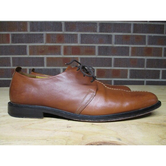 Cole Haan Mens Brown Leather Oxford Derby C06400 Dress Shoes Size 10.5 M main image 8